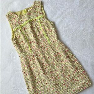 J Crew Collection tweed shift dress